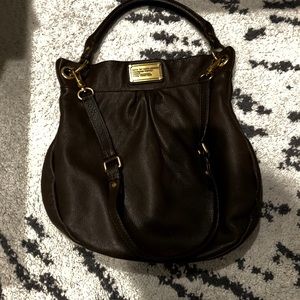^SOLD Marc Jacob Classic Q Hillier Hobo Bag Brown